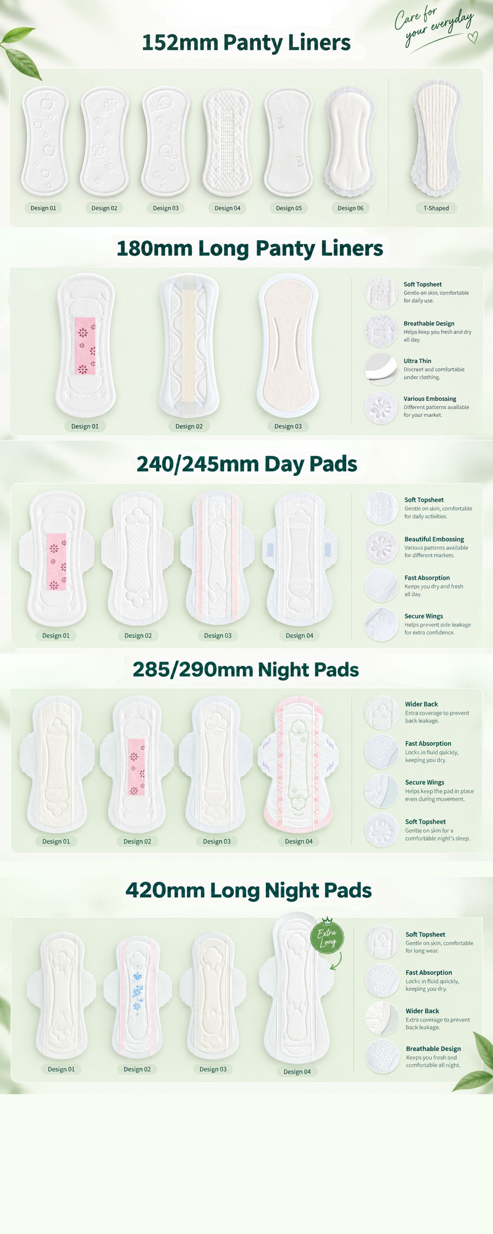 Private Label Sanitary Pads