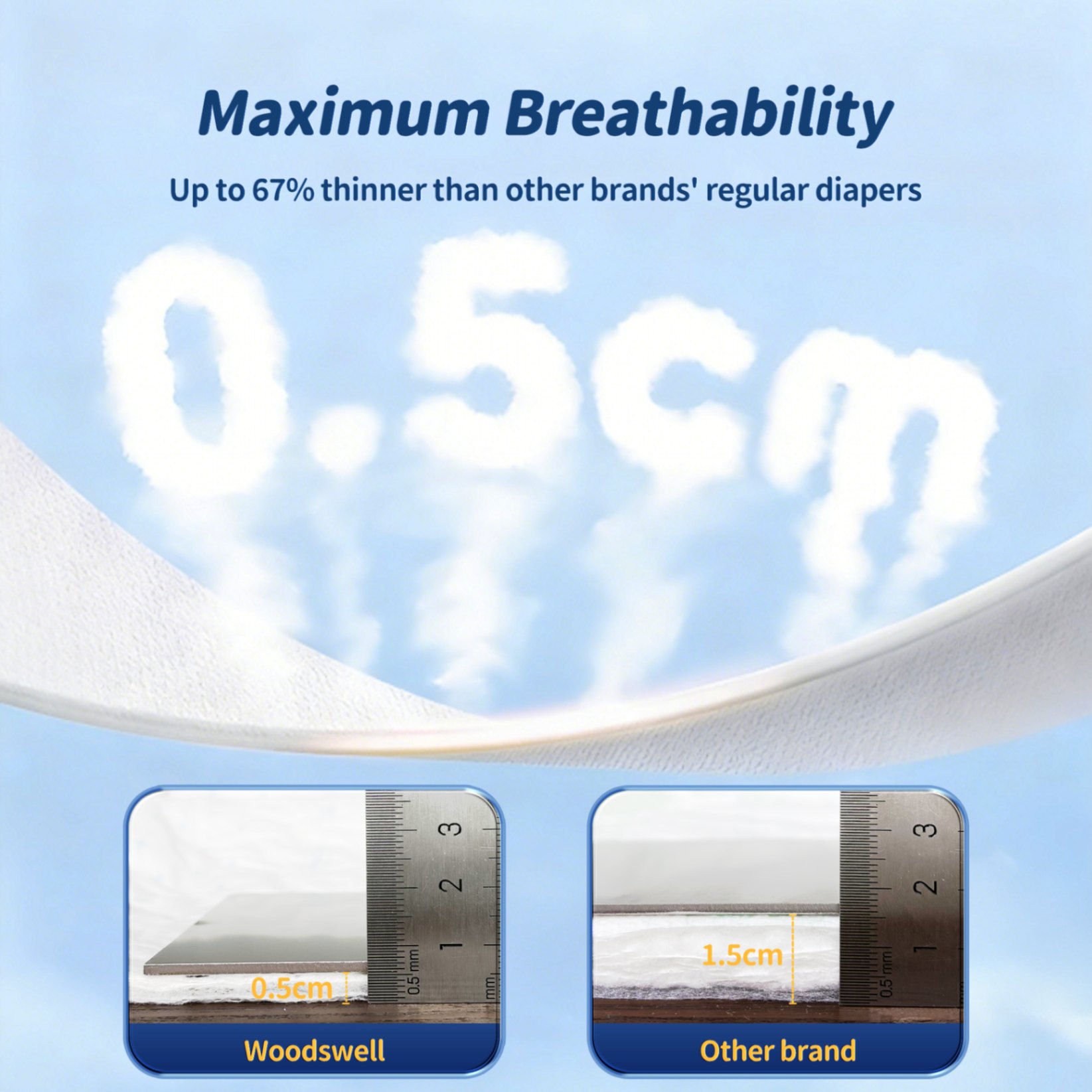 Woodswell® Procare Adult Diaper